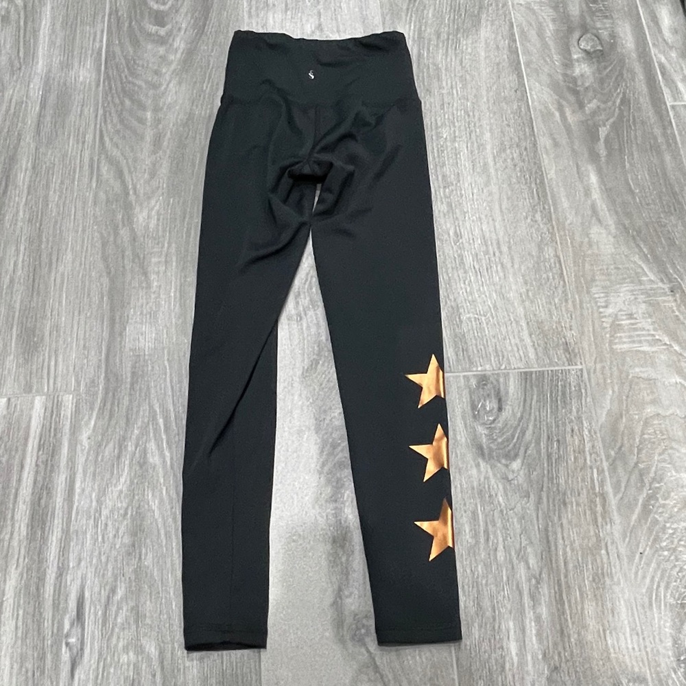 Strut This rose gold star legging-O/S